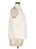 Vince. Ivory Sleeveless Button-Down Shirt Size XL - photo 4