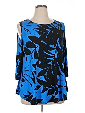 Ruby Rd. 3/4 Sleeve Top (view 1)