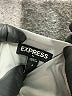 Express Outlet Solid Gray Formal Skirt Size 4 - photo 4