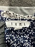 THML 100% Polyester Blue Sleeveless Blouse Size M - photo 7