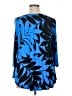 Ruby Rd. Blue 3/4 Sleeve Top Size XL - photo 2