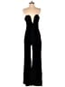 Good American Solid Black Jumpsuit Size Sm (1) - photo 1