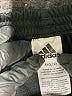 Adidas 100% Polyester Black Track Pants Size 10 - 12 - photo 3