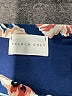 French Grey Floral Blue Casual Skirt Size S - photo 4