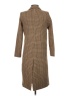 Princess Polly 100% Polyester Houndstooth Brown Coat Size 0 - photo 2