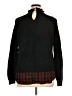 Ann Taylor LOFT Plaid Black Turtleneck Sweater Size XL - photo 2