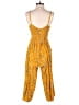 Old Navy Paisley Yellow Jumpsuit Size S - photo 2