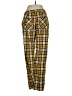 UNIF Plaid Yellow Casual Pants Size 27 waist - photo 2