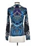 Athleta Print Blue Long Sleeve Turtleneck Size S - photo 2