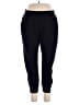 Hanes Solid Black Sweatpants Size XL - photo 1