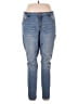 Refuge Solid Blue Jeans Size 16 - photo 1