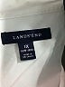 Lands' End 100% Baumwolle Ivory Short Sleeve Button-Down Shirt Size 1X - photo 7
