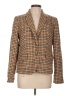 J.Crew Factory Store Houndstooth Brown Wool Blazer Size 12 - photo 1