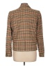 J.Crew Factory Store Houndstooth Brown Wool Blazer Size 12 - photo 2