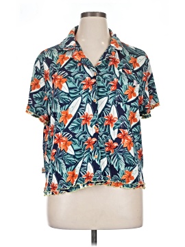 Ocean Pacific Short Sleeve Blouse