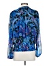 Boston Proper Blue Long Sleeve Blouse Size XS - photo 2