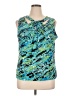 Jones Studio Teal Sleeveless Blouse Size XL - photo 1