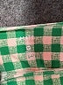 Mate Checkered-gingham Green Shorts Size S - photo 3