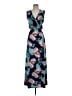 Mlle Gabrielle Tropical Blue Casual Dress Size S - photo 1