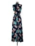 Mlle Gabrielle Tropical Blue Casual Dress Size S - photo 2