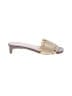 J.Crew Gold Sandals Size 7 1/2 - photo 1