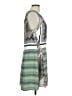 W118 by Walter Baker 100% Polyester Chevron-herringbone Green Casual Dress Size L - photo 4