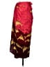 Bindya 100% Rayon Burgundy Casual Skirt One size - photo 1