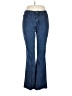 St. John's Bay Chevron-herringbone Blue Jeans Size 12L - photo 1