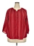 Assorted Brands 100% Polyester Red 3/4 Sleeve Blouse Size XXL - photo 1