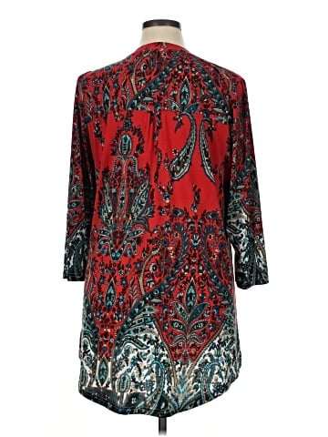 La Cera 3/4 Sleeve Blouse (view 2)