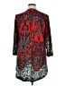 La Cera Red 3/4 Sleeve Blouse Size 1X - photo 2