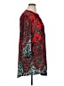La Cera Red 3/4 Sleeve Blouse Size 1X - photo 4