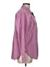 Ann Taylor Stripes Pink Long Sleeve Button-Down Shirt Size L - photo 4