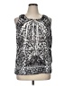Apt. 9 100% Polyester Black Sleeveless Blouse Size XL - photo 1