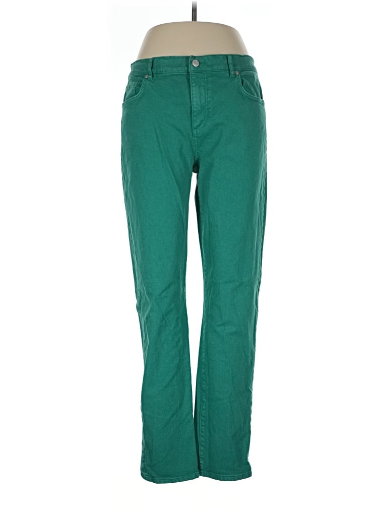 Pre-owned Made With Love Jeans In Green