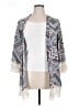 Xhilaration 100% Polyester Gray Kimono Size XL - photo 1