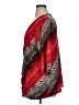 Essentials Red 3/4 Sleeve Blouse Size 1X - photo 5