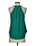 Naked Zebra 100% Polyester Green Sleeveless Blouse Size S - photo 2