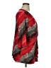 Essentials Red 3/4 Sleeve Blouse Size 1X - photo 4