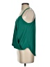 Naked Zebra 100% Polyester Green Sleeveless Blouse Size S - photo 5