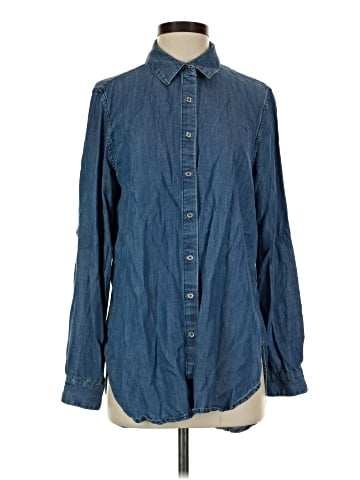 Calvin Klein Long Sleeve Button-Down Shirt (view 1)