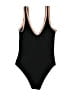 Unbranded Stripes Black One Piece Swimsuit Size S - photo 1