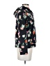 Maje 100% Viscose Floral Black Jacket Size Sm (1) - photo 4