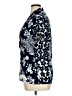 DKNY Floral Blue Short Sleeve Blouse Size XL - photo 5