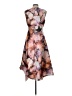 Kay Unger 100% Polyester Floral Pink Cocktail Dress Size 10 - photo 2