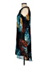 Worthington 100% Polyester Print Blue Casual Dress Size 8 - photo 5