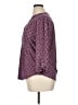 Westport Purple 3/4 Sleeve Blouse Size XL - photo 5