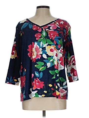 The Pioneer Woman 3/4 Sleeve Blouse (view 1)