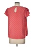 Papermoon Red Short Sleeve Blouse Size L (petite) - photo 2