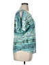 Mudd Teal Short Sleeve Top Size XL - photo 4